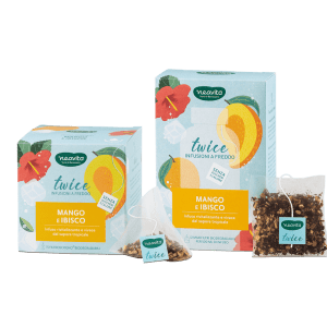 TWICE MANGO E IBISCO Infuso a freddo Neavita