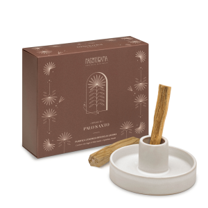 KIT PALO SANTO LEGNI E PIATTO RITUALE